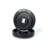 Praxis Works M35 Bottom Bracket Tool 2-pack with 3/8" socket for Fuji bikes, workshop tool set in use or display.