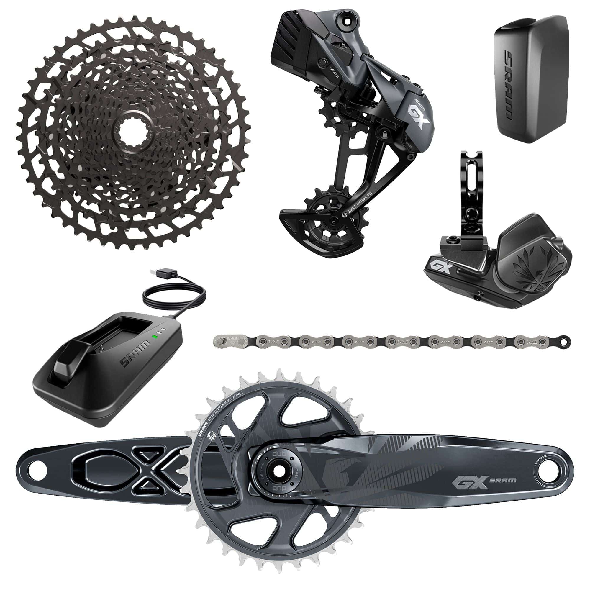 Sram Gx Eagle Axs Dub Groupset - 11-50T - Includes | Swinnerton Cycles
