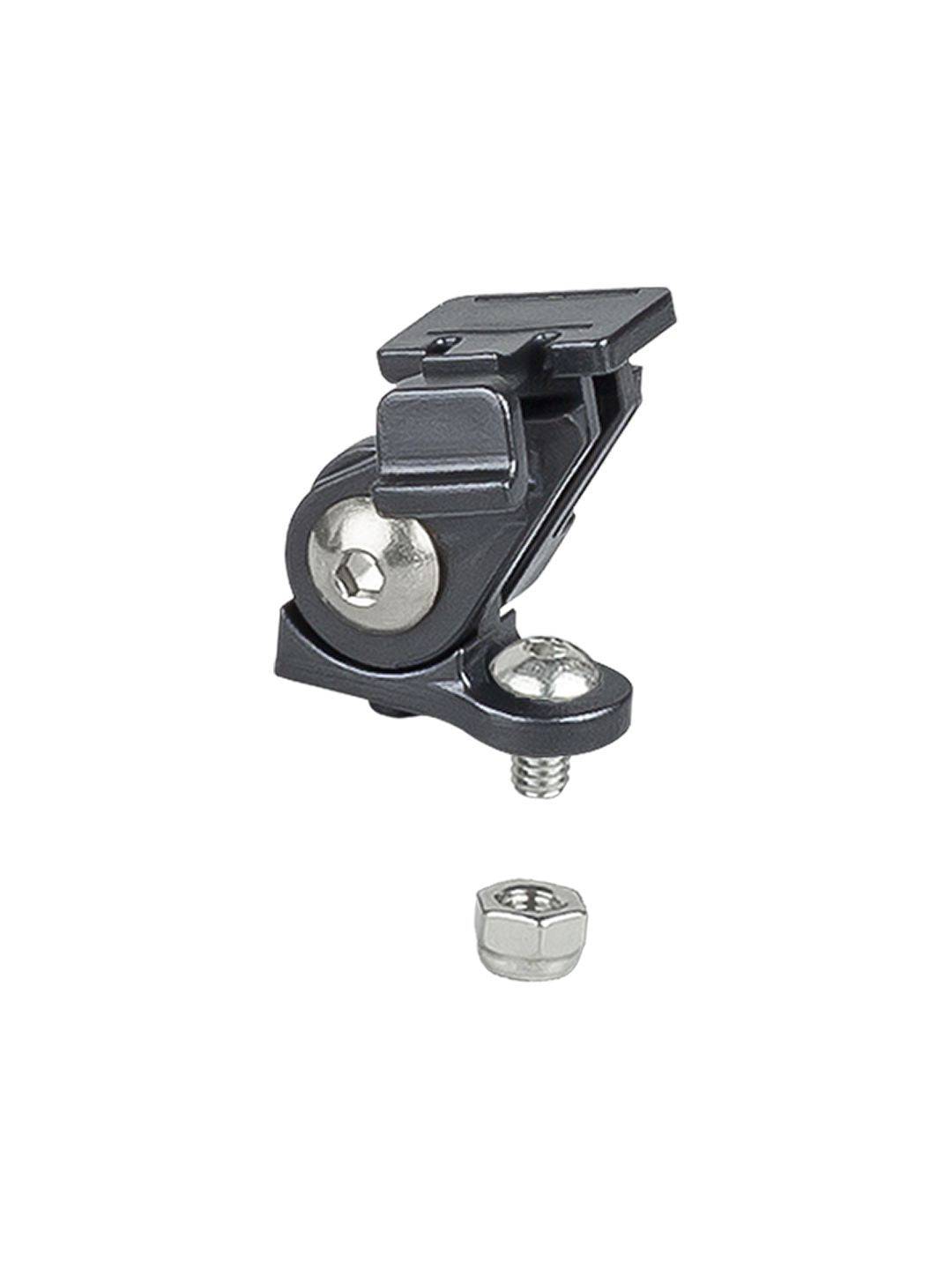 Bontrager Bolt-On Fender Light Mount Kit in black for secure bike light attachment, designed for easy installation on bicycle fenders.