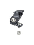 Bontrager Bolt-On Fender Light Mount Kit in black for secure bike light attachment, designed for easy installation on bicycle fenders.