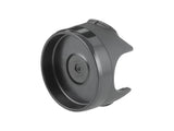 Trek 2024 Supercaliber IsoStrut rear oil plug in black, suspension component for bike maintenance.