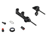 Trek CX Gravel Rear Sliding Dropout Kit with 142x12mm thru axle in black, bicycle component for gravel bike frames