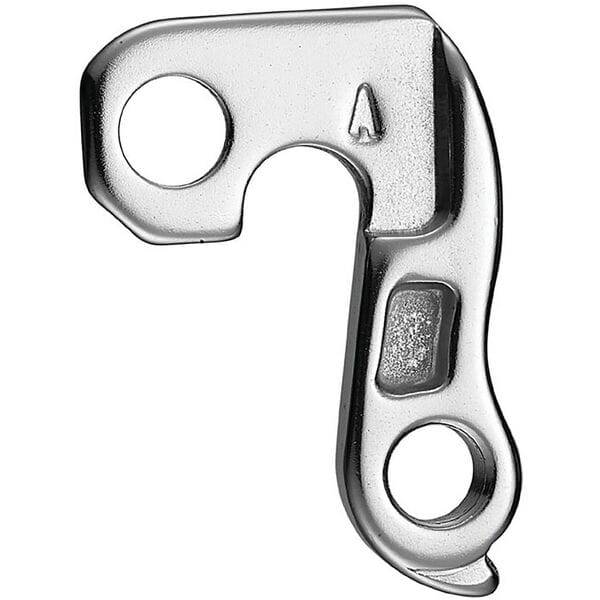 M Part gear hanger for bikes, durable replacement bike component, compatible with various bike brands, shown on a bicycle part.