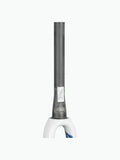 Trek Emonda SL 6 women's road bike fork with 700c disc wheels, white and blue color, rigid fork, 45mm offset, 255mm length