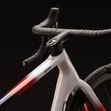 Basso Astra Disc Road Frameset in Chroma White, lightweight carbon, UCI approved, featuring sleek design and disc brake compatibility.