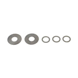 Fox Shock Float DPS digressive rebound medium damper valve stack assembly for Fox suspension components, shown in the image.