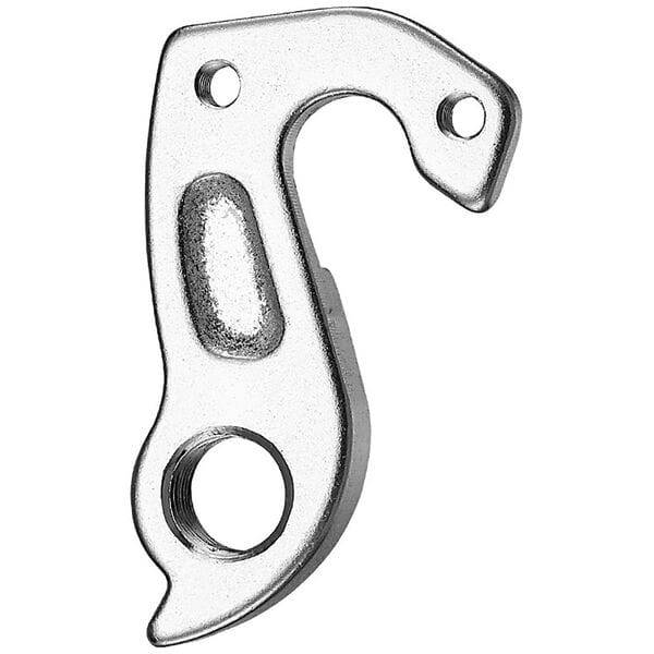 M Part gear hanger for Haibike bicycle, silver anodised bike component, one size, compatible with Haibike e-bike models