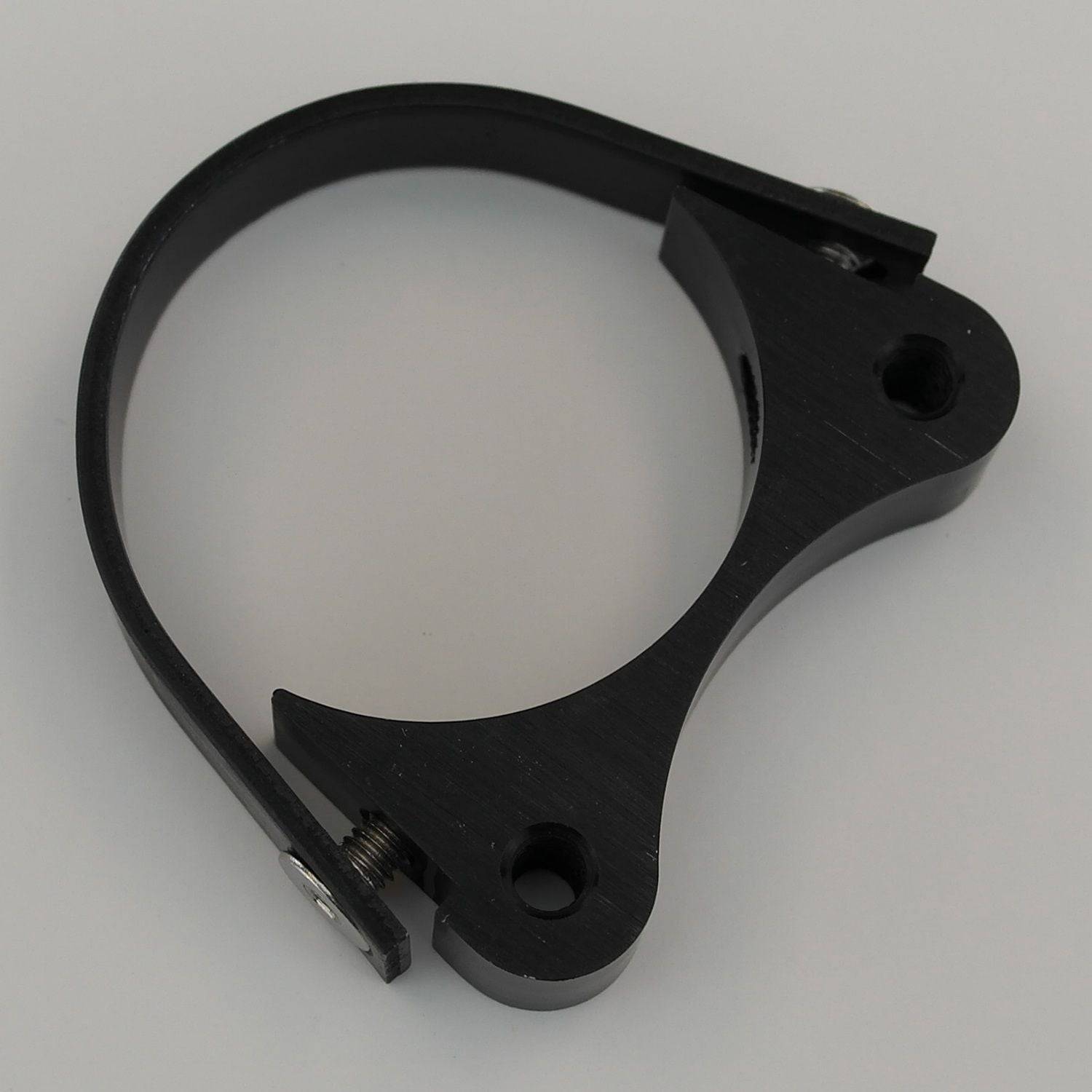 Black KUK Down Tube Cable Guide Clamp Kit by Kinesis UK for secure bike cable routing and component installation.