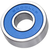 M Part ceramic bicycle bearing 6000 LLB with seals, ABEC-5 tolerance, shown in close-up view on a bicycle component.