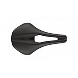 Fizik Tempo Argo R1 endurance road bike saddle with Wingflex design, featuring sleek black finish and ergonomic shape.