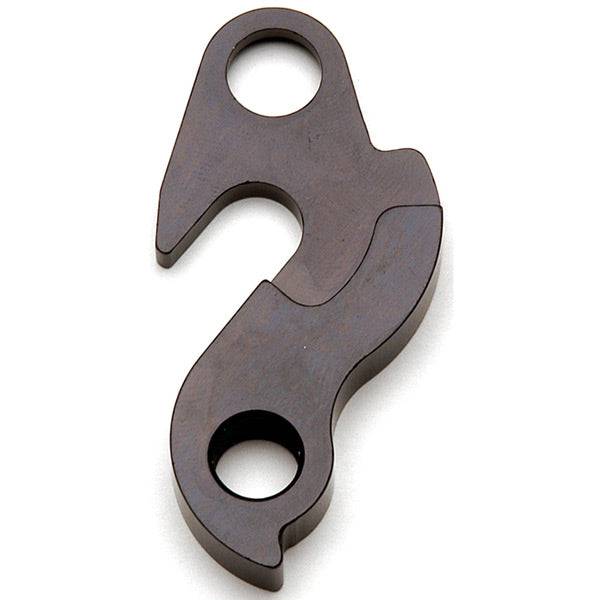 Wheels Manufacturing replaceable derailleur hanger dropout for bike frame protection, showing the metal dropout component.