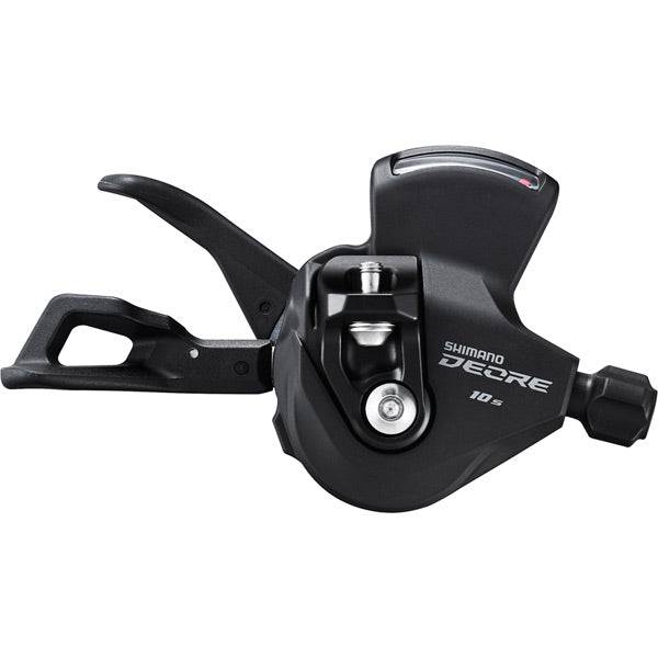 Shimano Deore SL-M4100 Deore shift lever, 10-speed, with display, I-Spec EV, right hand | Swinnerton Cycles