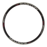 Easton EA90 Aero 32mm road bike rim with 20 spokes, lightweight and durable component for aerodynamic performance.