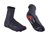 Black BBB WaterFlex Shoe Covers in size 37-38, waterproof cycling and skate overshoes, designed to protect footwear from water.