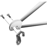 Durable M Part Gear Hanger for various bike brands, close-up of metal bike component on a white background.
