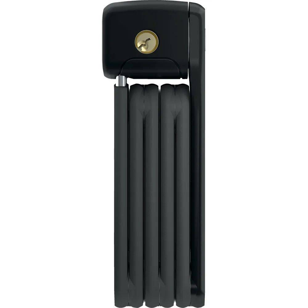 ABUS BORDO Lite Mini 6055K/60 BK foldable bike lock, compact and portable security accessory for bicycles.