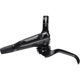 Shimano BL-MT501 left hand MTB disc brake lever in black, I-spec-II ready, designed for mountain bike components.