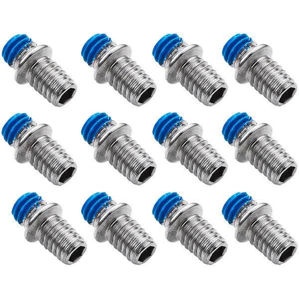 Shimano PD-M828 pedal grip replacement pins in a pack of 12, durable components for Shimano bike pedals.