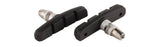 Bontrager Linear Pull Brake Pads in a workshop box, replacement bike brake components with multiple pads for maintenance.