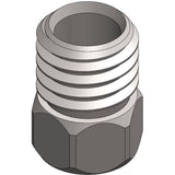 Aztec threaded shroud M8 x 1 for Formula brakes, set of 8 replacement components, made for brake system maintenance.