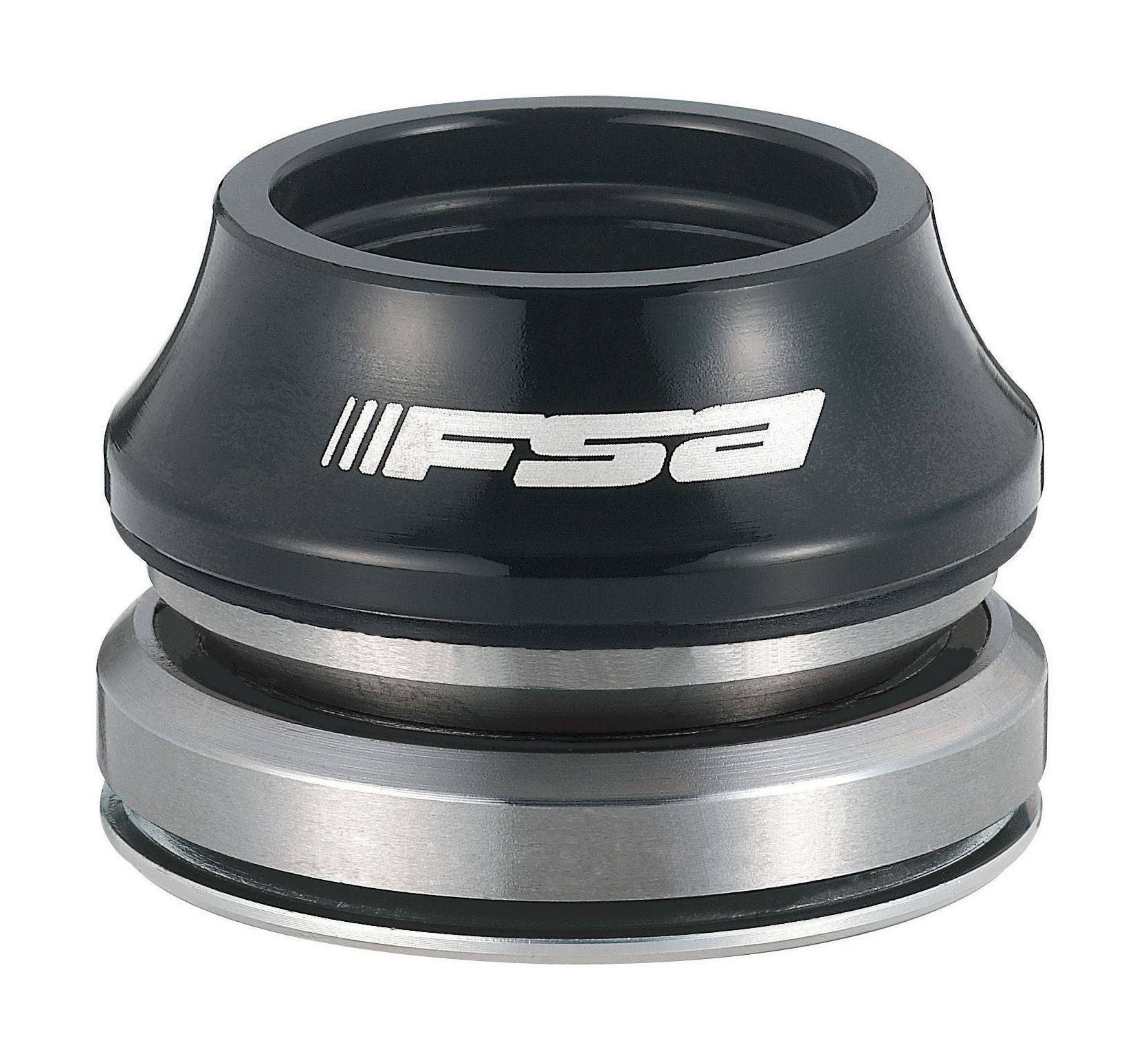 FSA No. 44E tapered headset with 1.1/8" to 1.25" size and 15mm alloy top cap for bicycle components