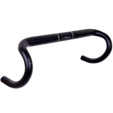 Thomson alloy road handlebar with round tops, 31.8mm clamp, 38-44cm width, designed for cycling components.