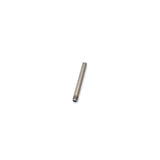 Clear anodized Fox shock shaft with 0.175 inch inner diameter and 0.354 inch outer diameter for rear shock replacement component.
