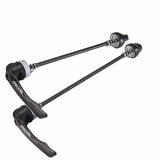 Miche Corsa quick release alloy skewers for road bike wheels, featuring durable, reliable bike component hardware.