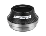 Giant All Road headset with 1 1/8" to 1 1/4" composite top cap in black, bike component for steering system.