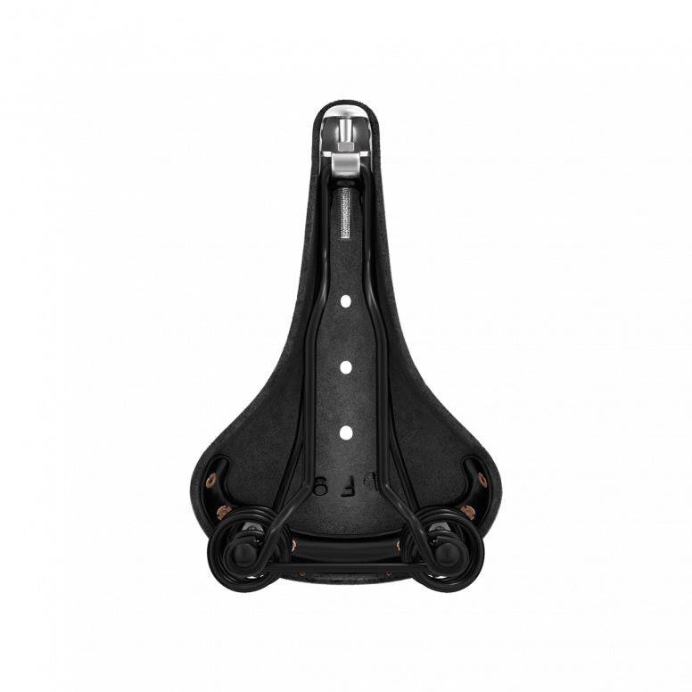 Brooks Flyer Special saddle for long-distance cycling, featuring durable support and comfortable design for bike riders.