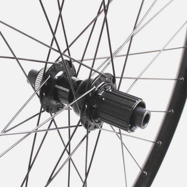 M Part Wheels M25 27.5" rear MTB wheel with tubeless-ready hub, 142x12mm axle, designed for 12-speed mountain biking.