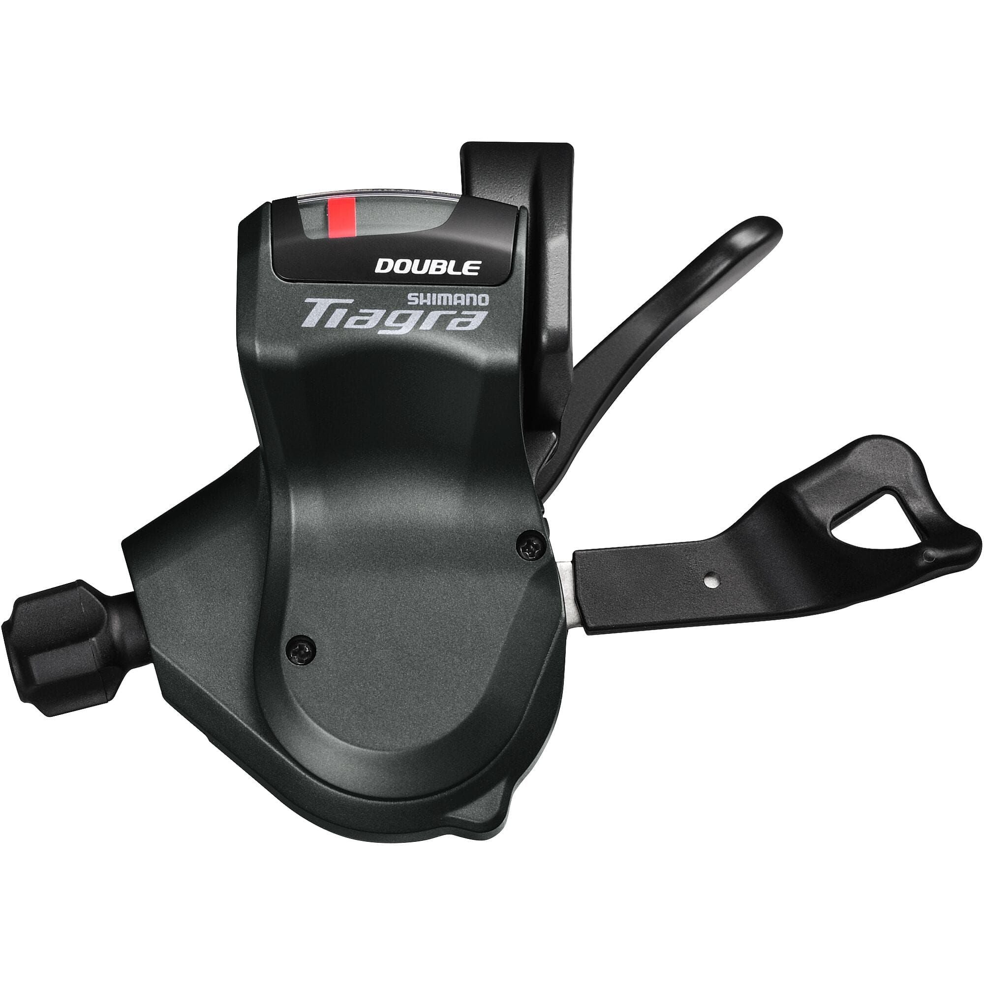 Shimano Tiagra SL-4700 10-speed road bike flat bar shifter with mechanical components and ergonomic design.