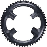 Shimano Ultegra FC-R8000 52T outer chainring for 11-speed HG bike drivetrain, showing the metal gear with teeth.