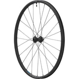 Shimano WH-MT601 tubeless compatible wheel - 29er, 15 x 100 mm axle, front, black | Swinnerton Cycles