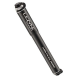 Lezyne Road Drive Compact hand pump with ABS Speed Flex Hose for road bikes, capable of 160 psi, shown with bike accessories