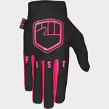 Fist Handwear durable grip gloves in vibrant fluorescent pink, designed for performance and comfort with a snug fit.