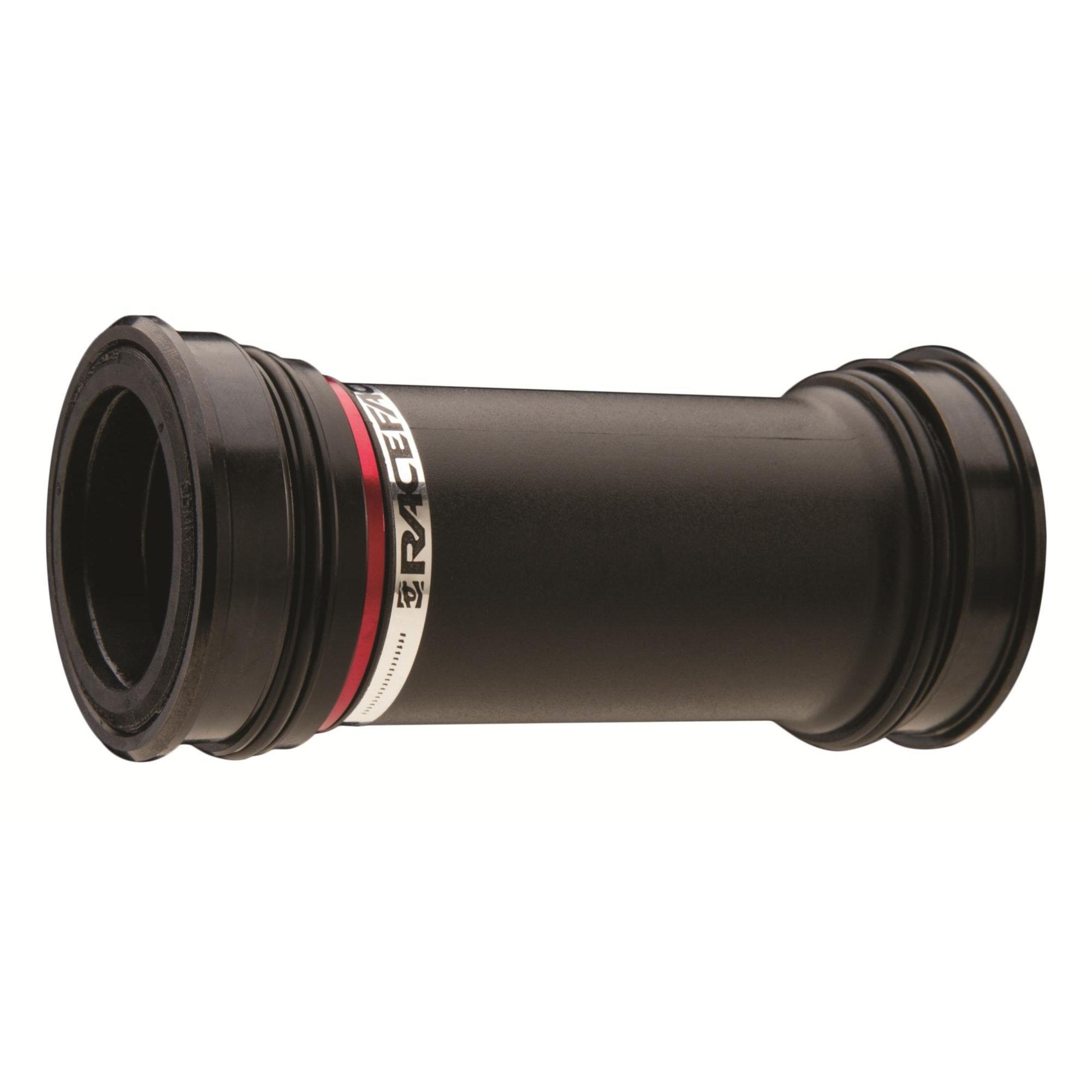 Race Face Cinch BB107 30mm external seal bottom bracket for press-fit 41mm shells, durable bicycle component.