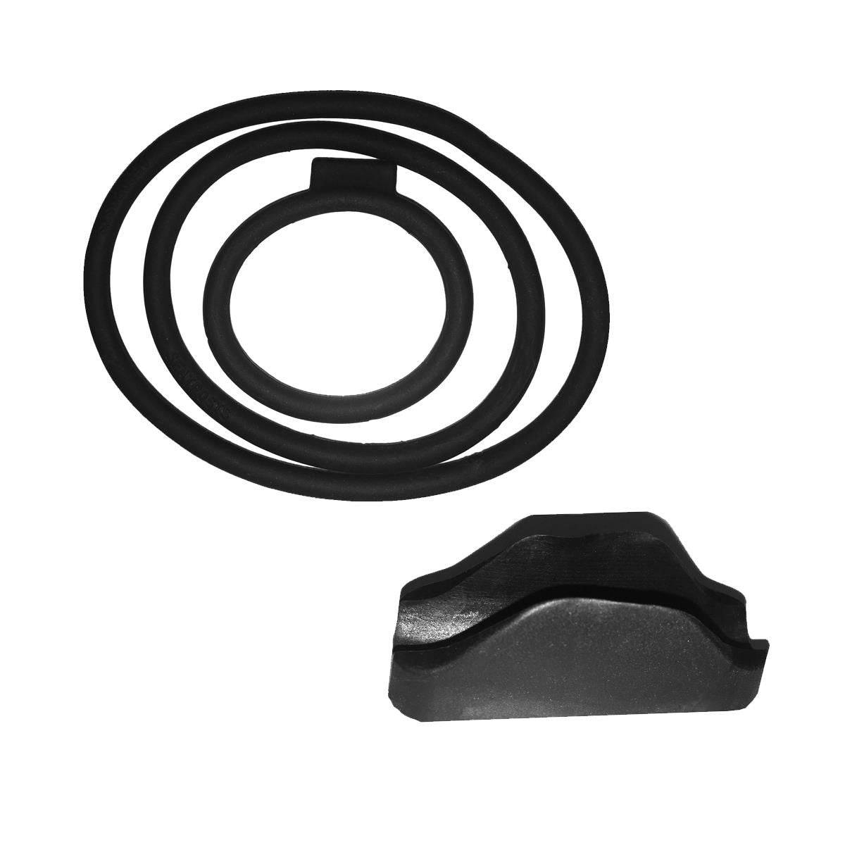 Blackburn Floor Pumps - Dayblazer 65 Rear Spare Mounts 2019: Black | Swinnerton Cycles