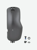 Black Trek Fetch+ 2 motor cover, protective component for Trek Fetch+ 2, shown on the motor in close-up.