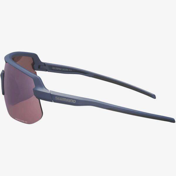 Shimano Twinspark RideScape cycling glasses with high contrast lenses, lightweight eyewear for outdoor riding.