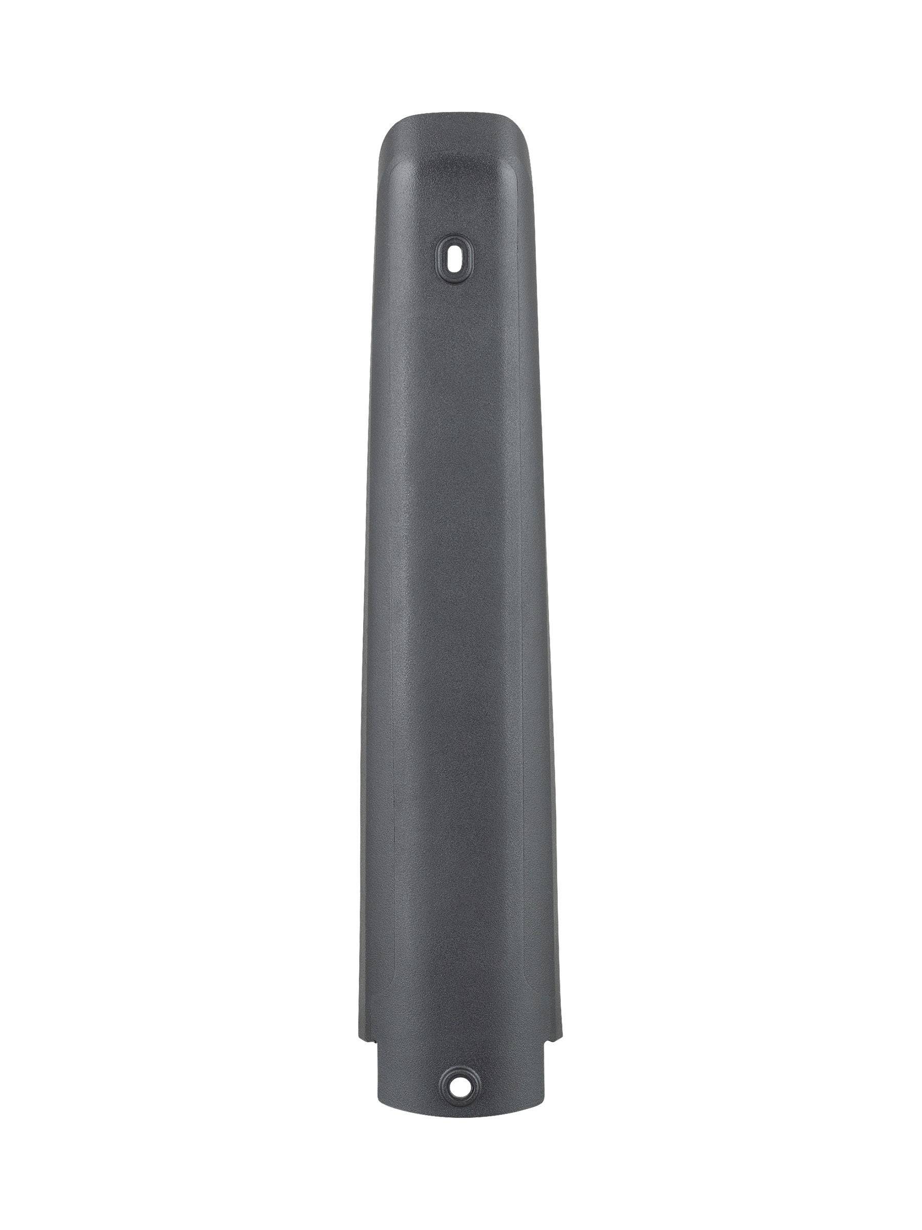 Trek 2023 Fuel EX 29 black downtube armor protecting the frame, designed for L-XXL size mountain bike component.