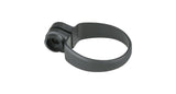 Black Trek Domane rear reflector mount for frames, compatible with Trek Domane bikes, designed for secure rear reflector attachment.