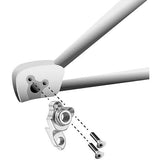 M Part M12 1.5 gear hanger direct mount bike component, durable protector for bike frames, shown in close-up image.