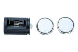 Topeak Mini Rocket iGlow bike safety light unit in black with batteries, compact bike accessory for visibility and safety