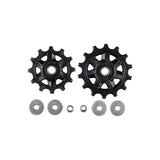 MicroSHIFT R8-R10 rear derailleur jockey wheels pulley kit for smooth shifting, component replacement for bike drivetrain.