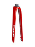 Trek Madone SLR 700C disc brake fork for road cycling, lightweight carbon component with aerodynamic design.
