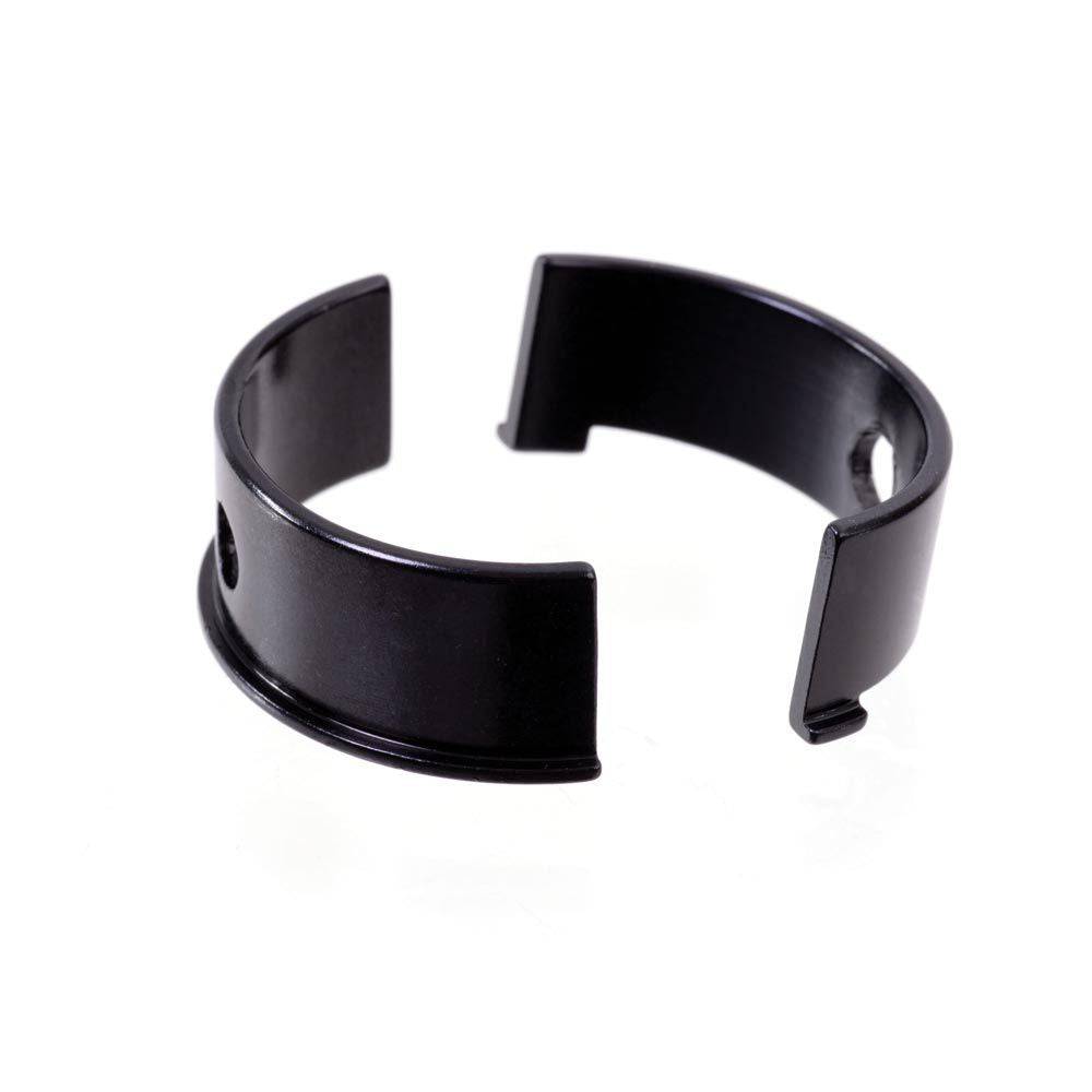 ID front mech shim adapter for 34.9mm derailleur, bike component, lightweight aluminum, used to fit front derailleur properly.