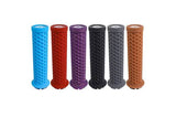 ODI Vans V2.1 MTB lock-on grips with single-clamp system for mountain bikes, featuring textured rubber for enhanced grip and comfort.