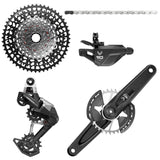 Sram Eagle 90 Dub Groupset (Rear Der, Trigger Shifter W Clamp, Crankset Dub Mtb Wide W Dm 32T T-Type Chainring W/2 Guards, Gx T-Type Chain 126L, Cs Xs-1275 Blk 10-52T) | Swinnerton Cycles