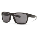 Madison Eyewear Signal matte black sunglasses with black mirror UV-protected lenses, stylish and protective eyewear for sunny days.